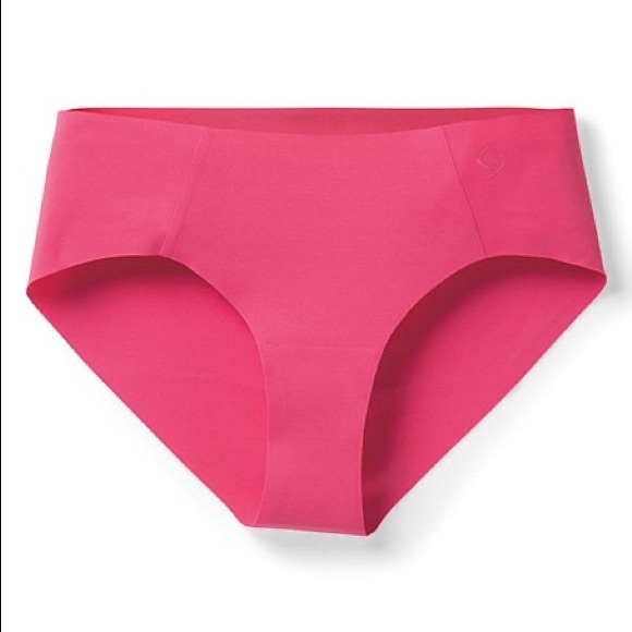 NWT Women's Moving Comfort Out-of-Sight Bikini Panties, Power Pink, Size S - Picture 1 of 5